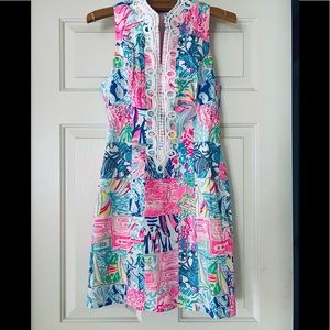 NWT Lilly Pulitzer Alexa Shift; pop up summer remix patch💕 size 4